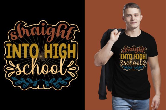 100 Days of School Retro T Shirt Graphics