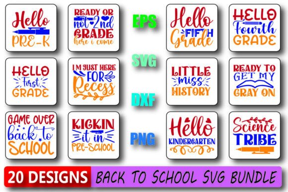 Back to School Free SVG Bundle Vol.7